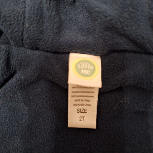 Little Me Tiger Hood Fleece Lined Yellow Puffer Vest - Size2T   Toddler Boy - Picture 4 of 8